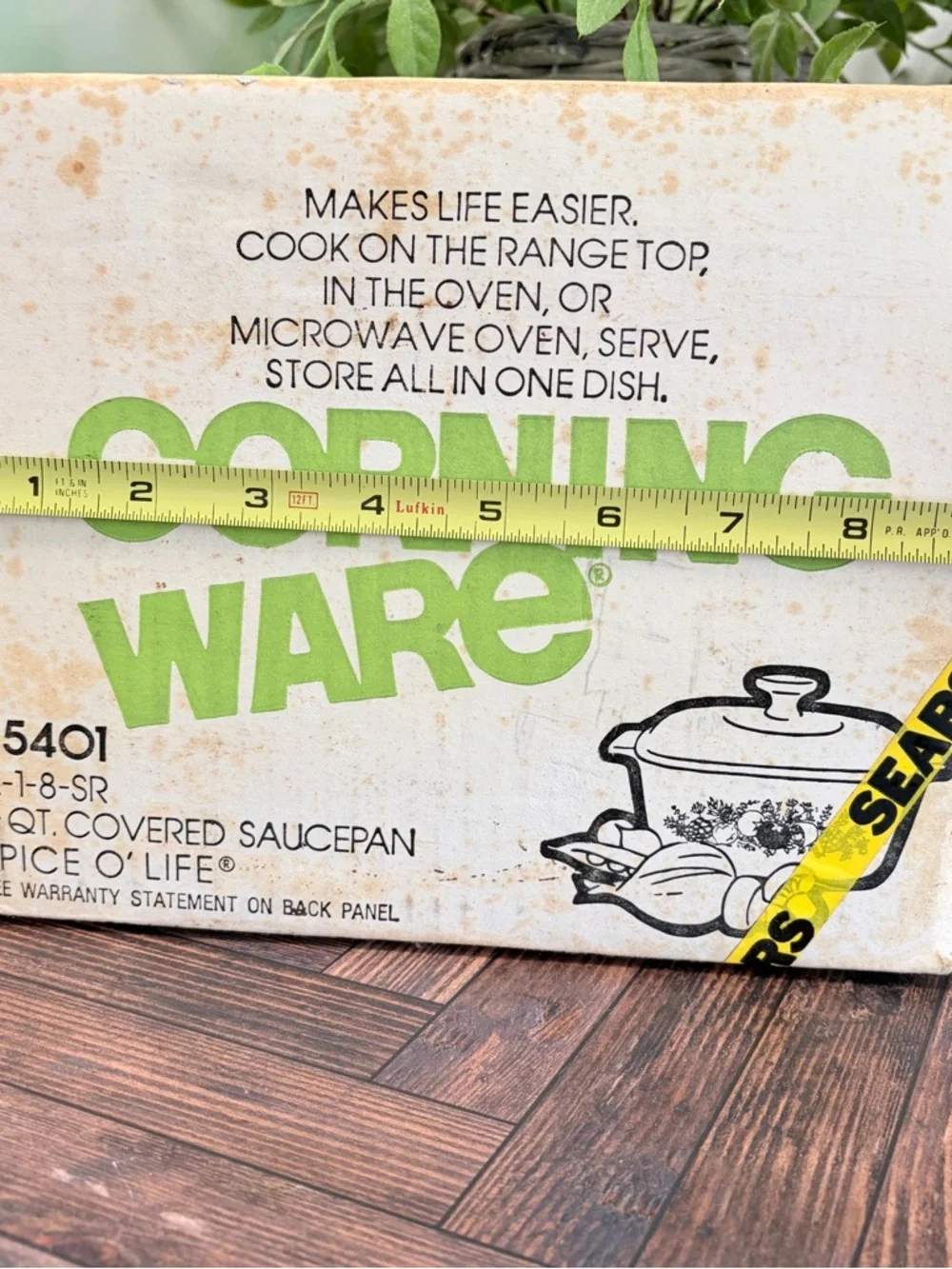 Vintage CorningWare “Spice of Life” A-1-8-SR Casserole Dish – Factory Sealed NIB